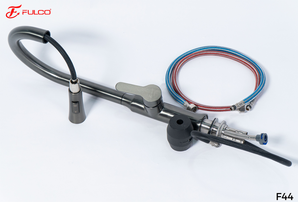 Vòi rửa bát rút dây Fulco F44