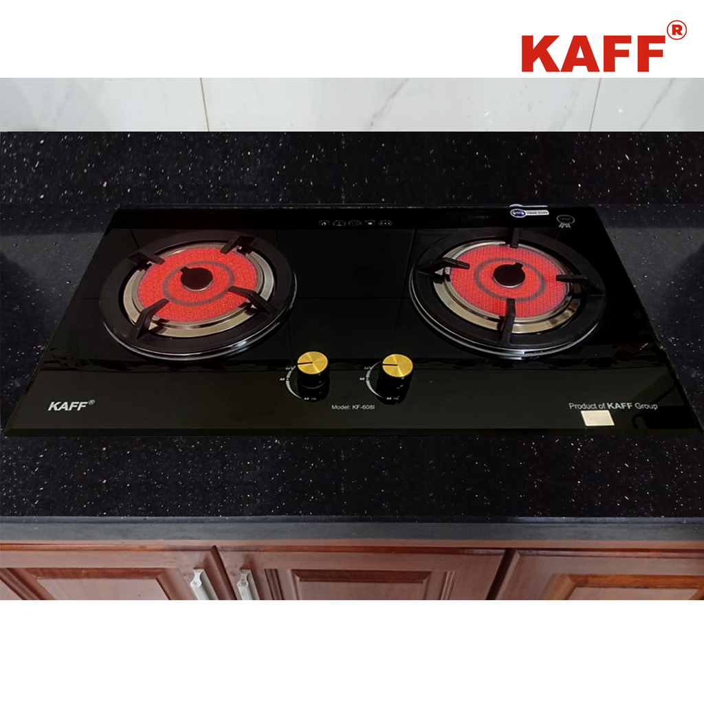 Bếp gas âm hồng ngoại Kaff KF-608I