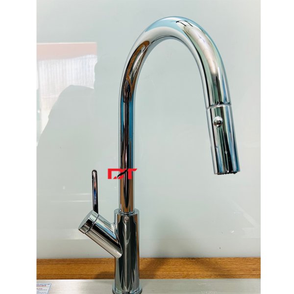 Vòi rửa bát rút dây Gento GT-206 New