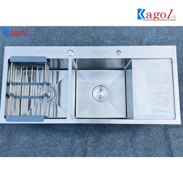 Chậu rửa bát có bàn chờ Kagol K12050-304 (120 x 50 cm)