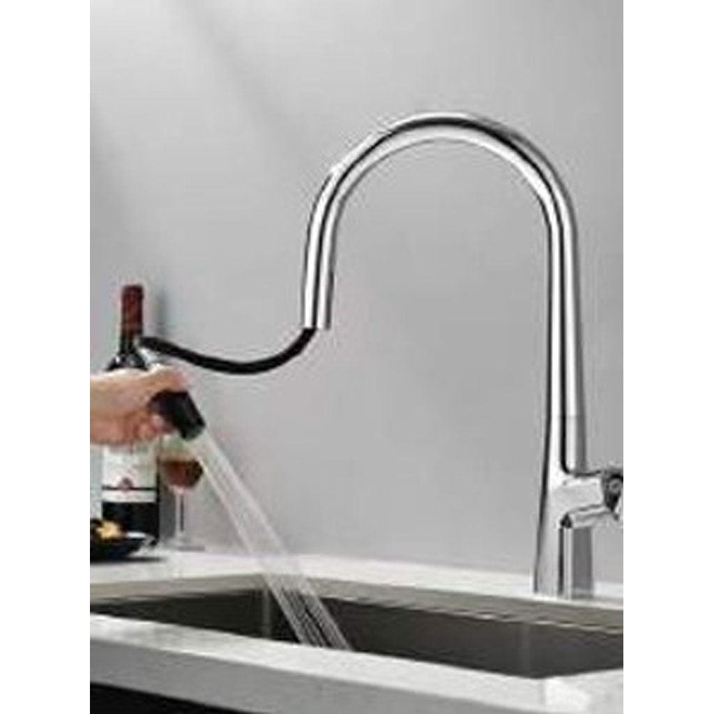 Vòi rửa bát rút dây Kagol K60