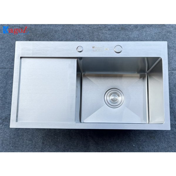 Chậu rửa bát đơn có bàn chờ Kagol K7040BT (70 x 40cm)
