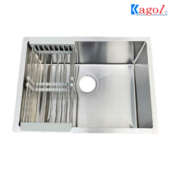 Chậu rửa bát đơn âm bàn đá Kagol K6045 (60 x 45cm)