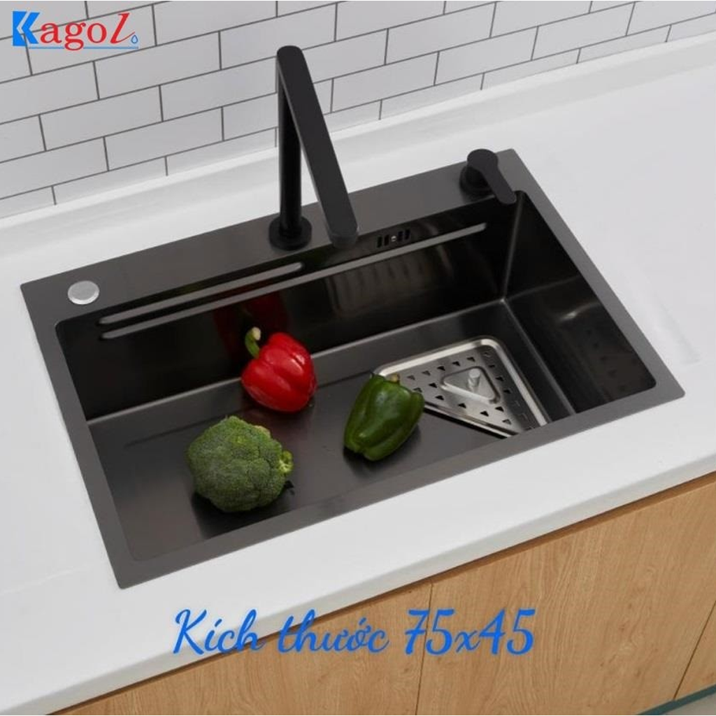 Chậu rửa bát đơn Kagol KND7545 (75 x 45cm)