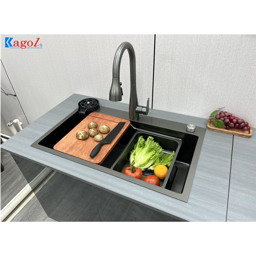 Chậu rửa bát đơn Kagol KND7545X (75 x 45cm)