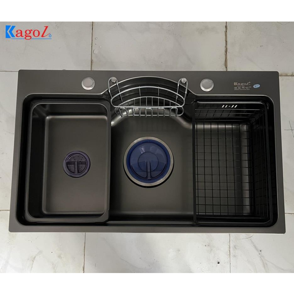 Chậu rửa bát đơn Kagol KND7848-304 (78 x 48 cm)