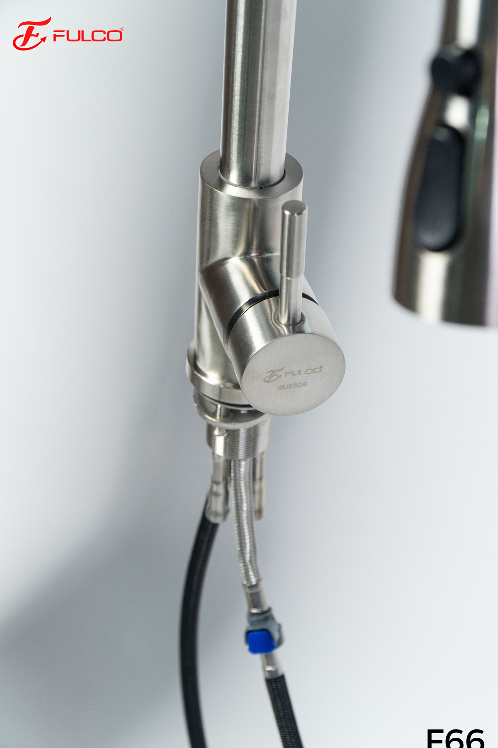 Vòi rửa bát rút dây Fulco F66