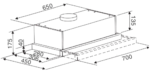 Máy hút mùi Kaff KF-TL1007W