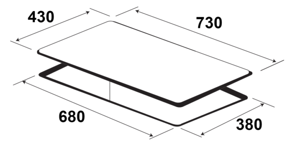 Bếp điện từ KAFF KF-FL108 (Nhập khẩu Đức)