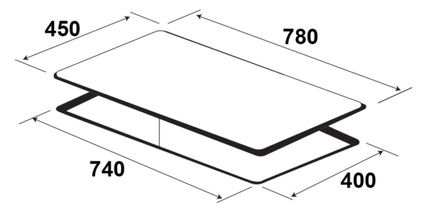 Bếp điện từ KAFF KF-IH6003IC (Nhập khẩu Đức)