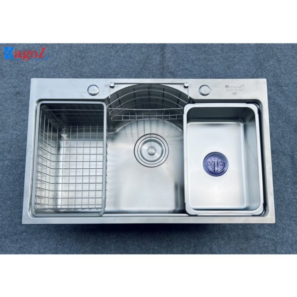 Chậu rửa bát đơn Kagol K7848-304 (78 x 48 cm)