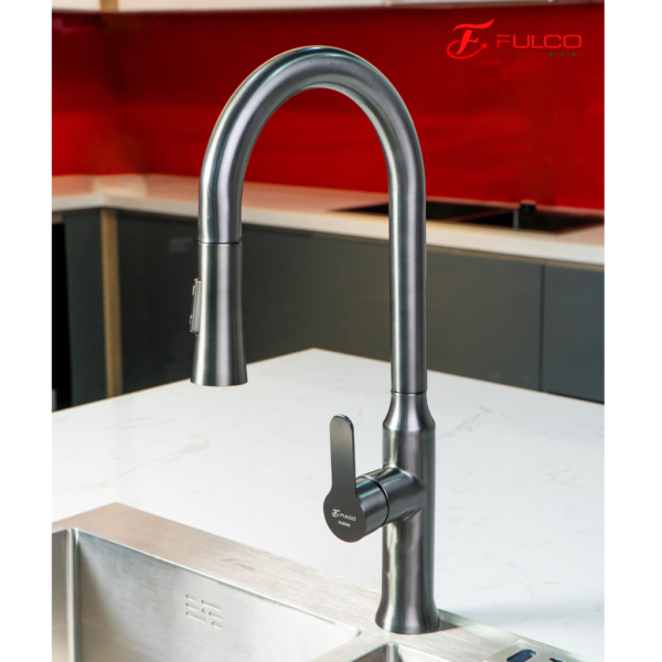 Vòi rửa bát rút dây Fulco F44