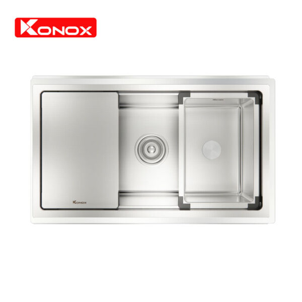 Chậu rửa bát chống xước Workstation Sink – Undermount Sink KN8146SU Dekor