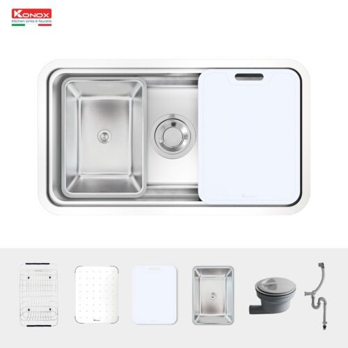 Chậu rửa bát chống xước Workstation Sink KN8347SU Dekor