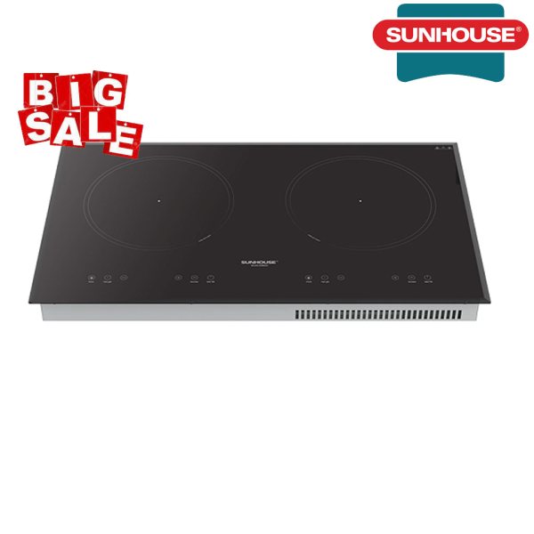 Bếp đôi điện từ SUNHOUSE SHB8201