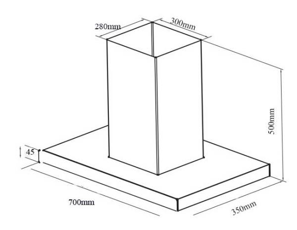 Hút mùi chữ T Sang Trọng Blueger BT350M