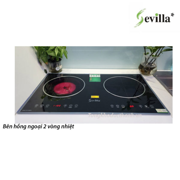 Bếp điện từ Sevilla Sv 189TS ( 1 từ 1 hồng ngoại)