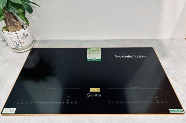 Bếp từ Sevilla SV-EG680 kính chống xước bo viền