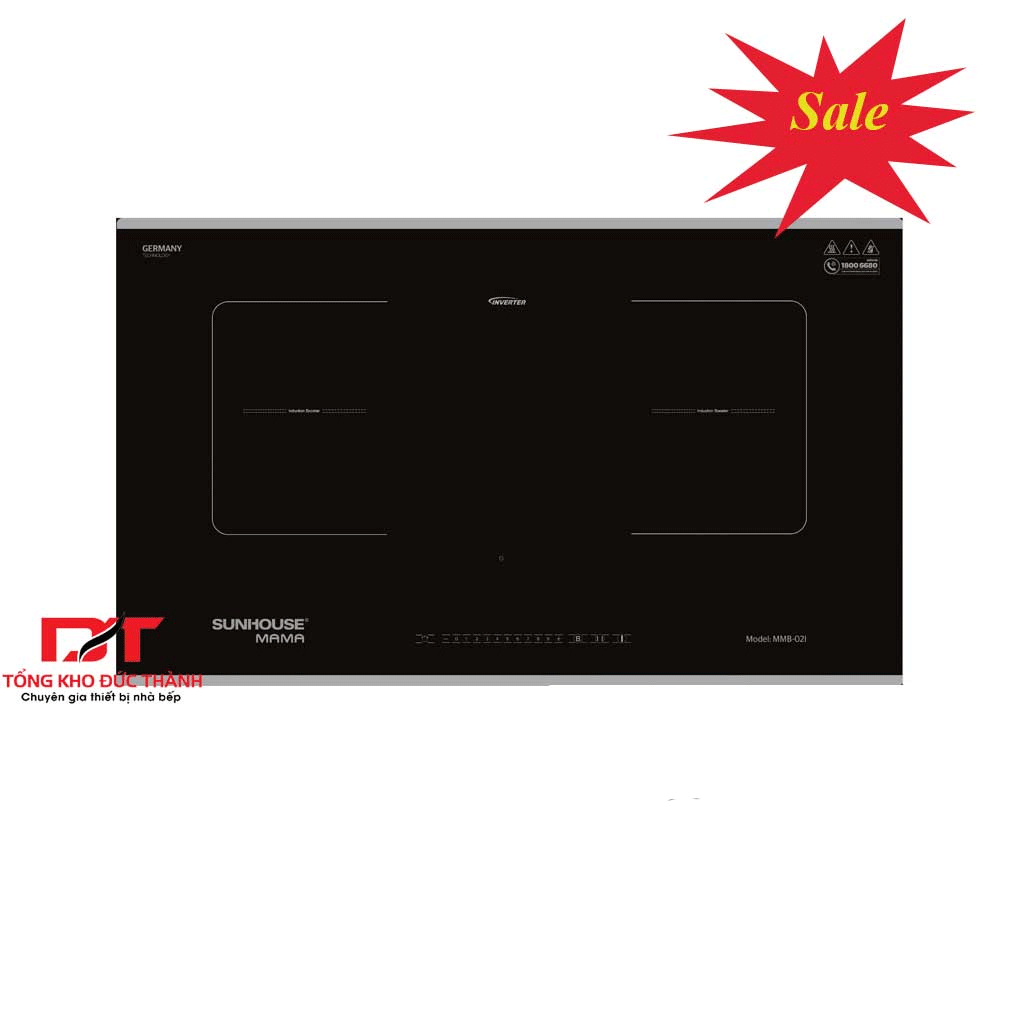 BẾP ĐÔI ĐIỆN TỪ SUNHOUSE MAMA MMB-02I ( bỏ mẫu)
