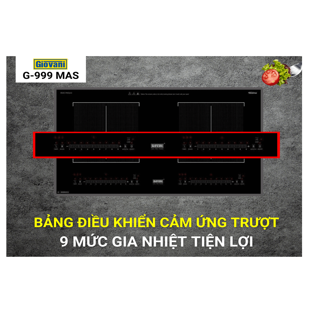 Bếp từ Giovani G-999MAS ( Malaysia)