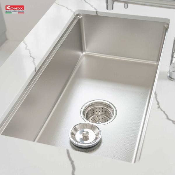 Chậu rửa bát chống xước Konox Undermount Sink KN8146SU Dekor Basic
