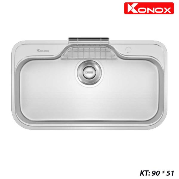 Chậu rửa bát chống xước Konox phong cách Nhật TARI 9051SR Basic