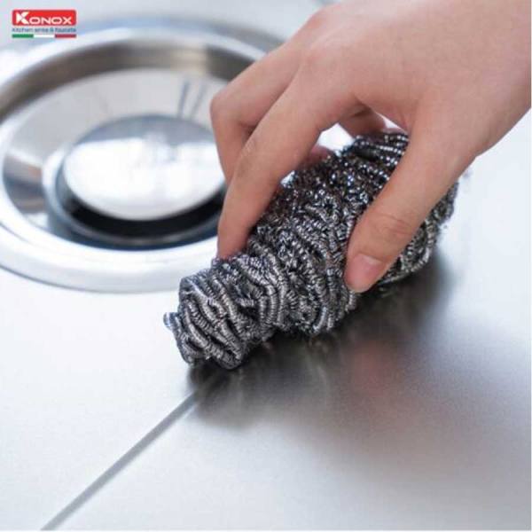 Chậu rửa bát chống xước Konox phong cách Nhật TARI 8748SR Basic