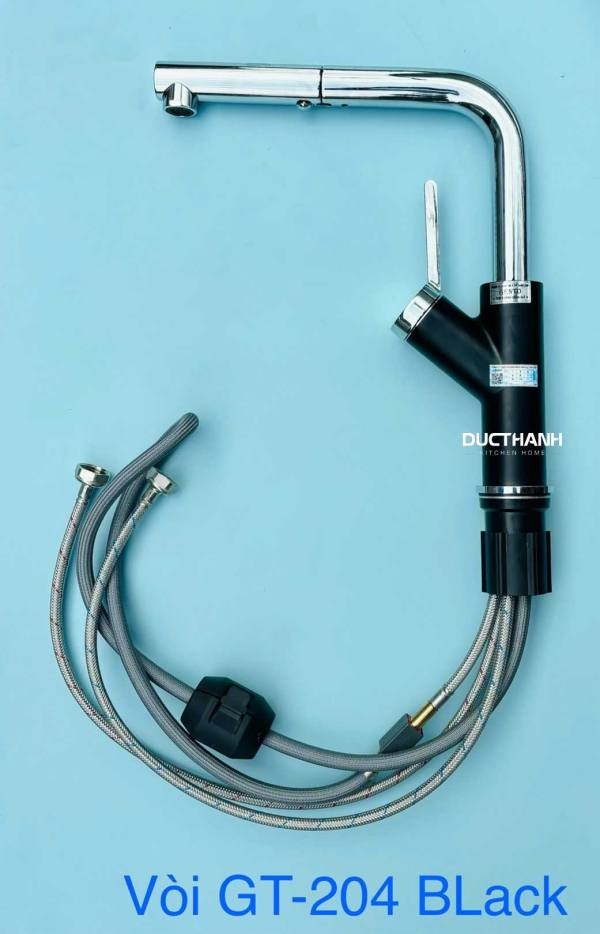 Bộ Combo Chậu rửa bát đơn âm Gento GT04-7843 Nano - chống xước, chống bám bẩn và Vòi rút