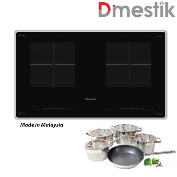 Bếp từ đôi D'mestik ML959 DKI ( Bo viền ) nhập Malaysia