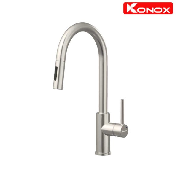 Vòi rửa Knox bát dây rút Reno