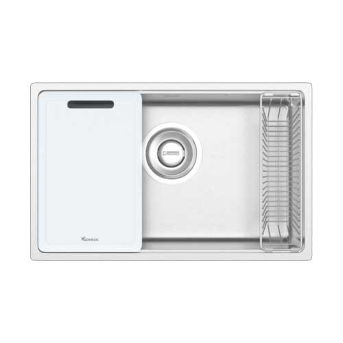 Chậu rửa bát chống xước Konox phong cách Nhật TARI 7648SR
