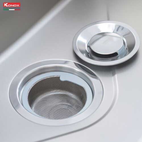 Chậu rửa bát chống xước Konox phong cách Nhật TARI 9051SR Basic