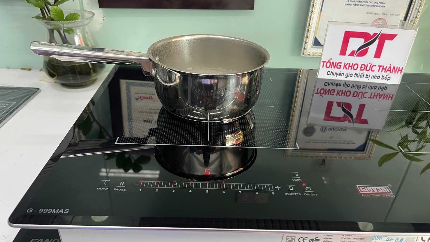 Bếp từ Giovani G-999MAS nhập khẩu Malaysia