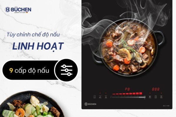 Bếp từ đơn âm Buchen BU199ID