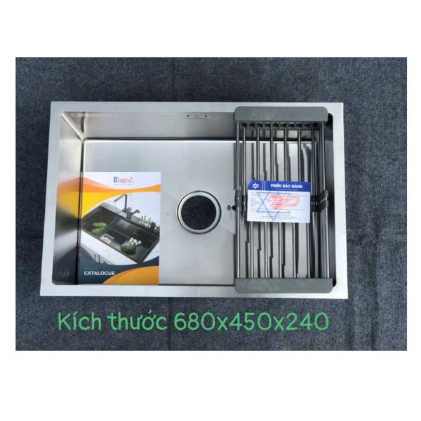 Chậu rửa bát Kagol âm toàn phần (Kt 68*45)