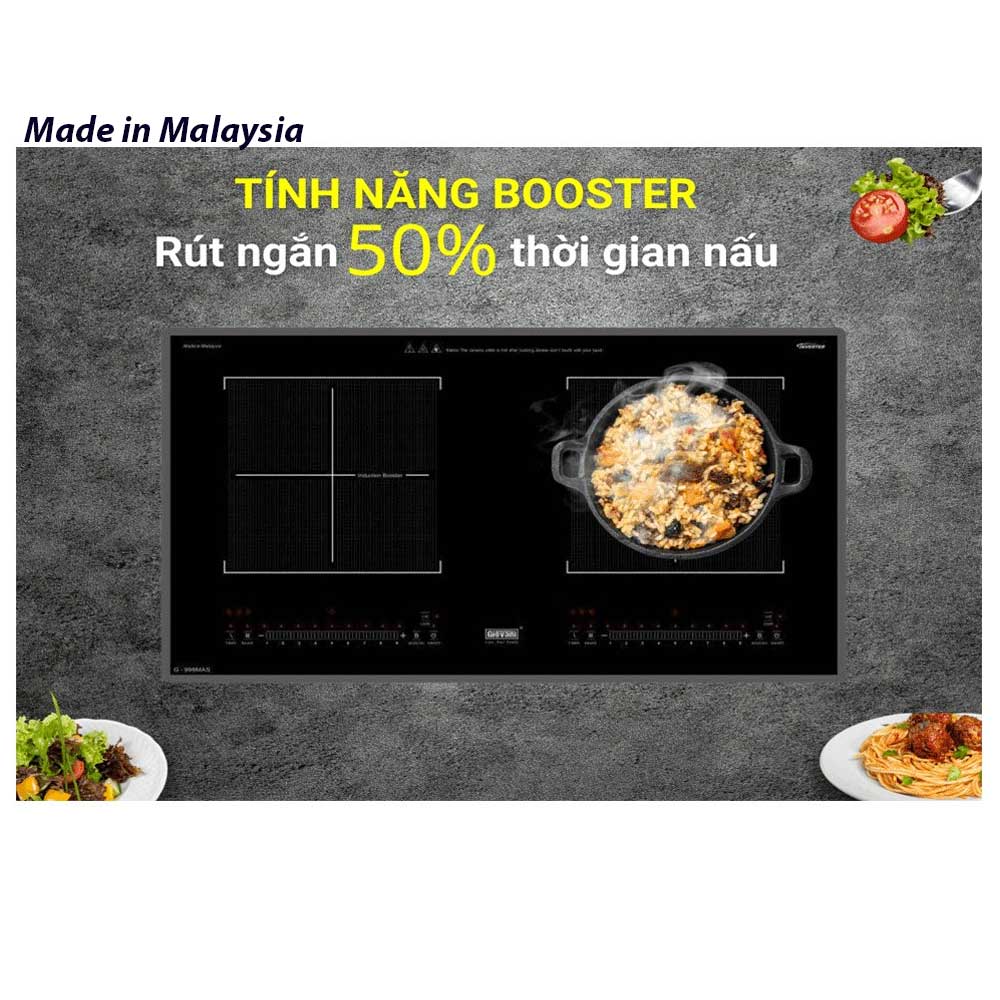 Bếp từ Giovani G-999MAS nhập khẩu Malaysia