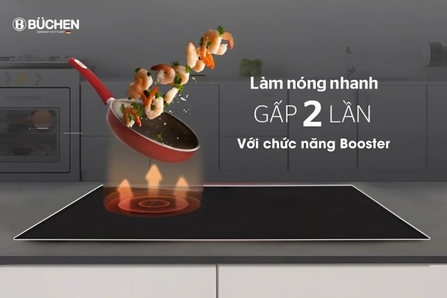 Bếp từ đơn âm Buchen BU199ID