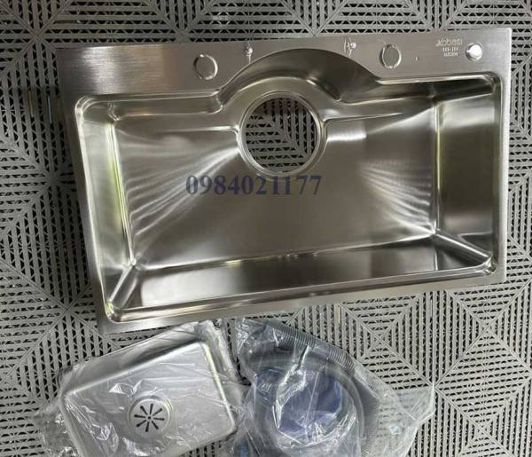 Chậu đúc Kobesi 7546 Inox 304 ( KT 75*46cm)