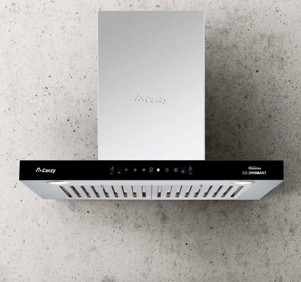 Máy hút mùi Canzy CZ-399 SMART công suất 1.400m3, sâu 45cm