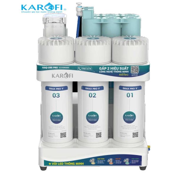 Máy lọc nước RO Karofi KAQ-U95 Pro