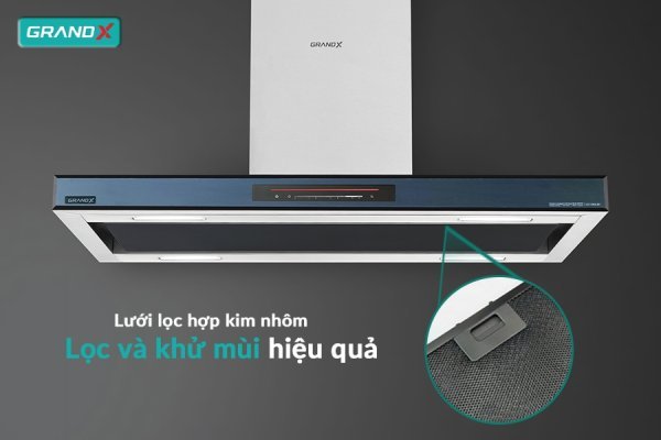 Máy hút mùi Grandx Serial Premium GX H90IL89 nhập Malaysia