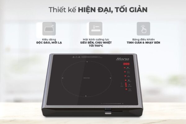 BẾP TỪ ĐƠN CẢM ỨNG SUNHOUSE MAMA SHD6880