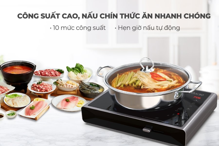 Bếp từ đơn cảm ứng SUNHOUSE MAMA SHD6880