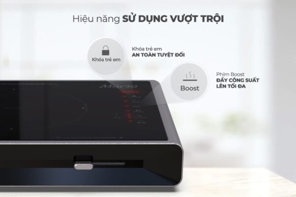 BẾP TỪ ĐƠN CẢM ỨNG SUNHOUSE MAMA SHD6880