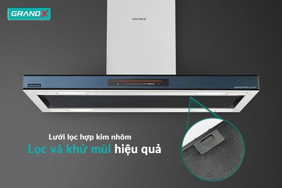Máy hút mùi GrandX GX H90IL89