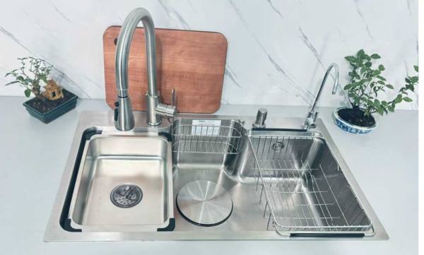 Chậu rửa bát Gento GT04-8048 Inox 304