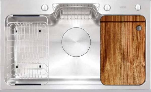 Chậu rửa bát Gento GT04-8048 Inox 304