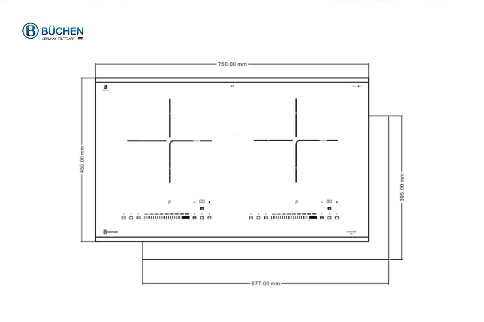 Bếp từ Buchen BUC875MS Pro