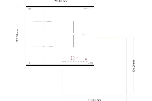 Bếp từ Buchen BUC669MS