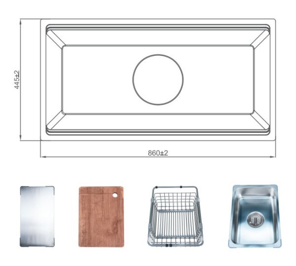 CHẬU RỬA BELLO BLTAS12